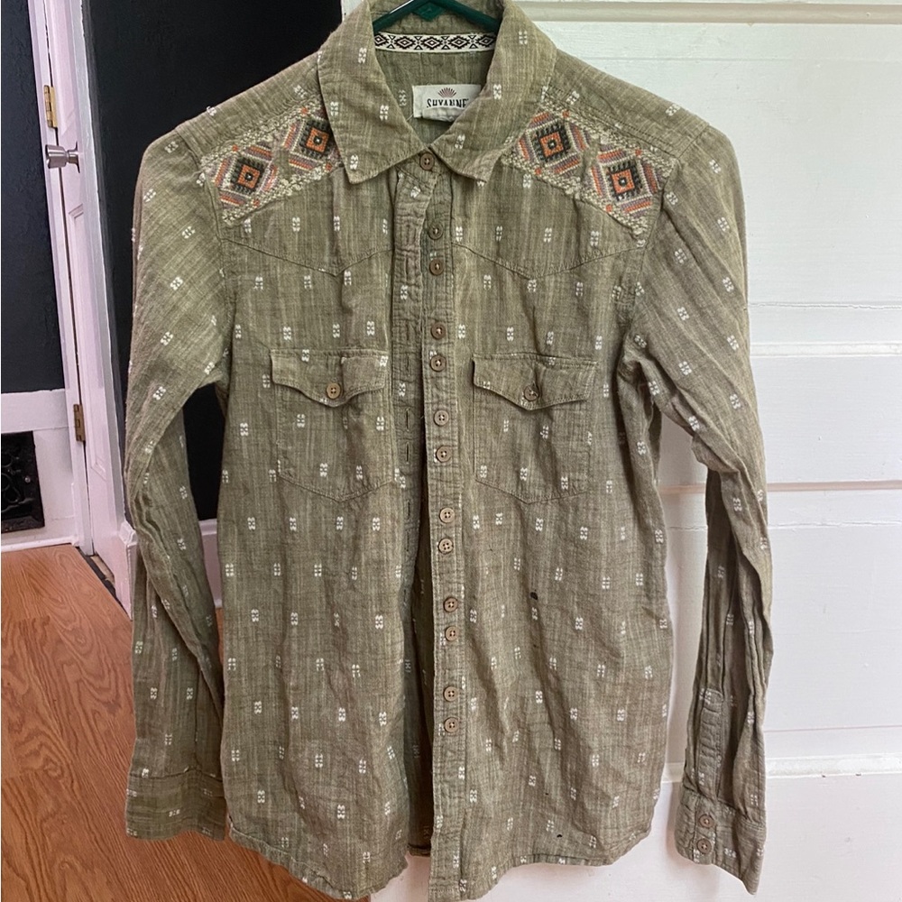 Shyanne rodeo button down